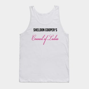 Sheldon's Council of Ladies Tank Top